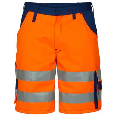 Engel Shorts mit Reflexionstreifen, Größe: 50, Farbe: Orange/Marine