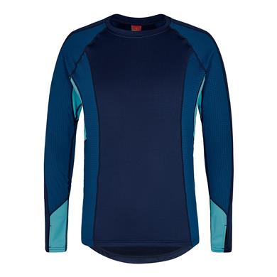 Engel Langärmliges Unterhemd, Größe: M, Farbe: Blue Ink/Dark Petrol