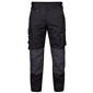 Engel Handwerkerhose mit Stretch, Größe: 50, Farbe: Schwarz/Anthrazitgrau