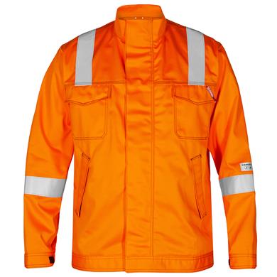 Engel Arbeitsjacke mit Reflexstreifen, Größe: XS, Farbe: Orange