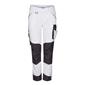 Engel Damenbundhose, Größe: 34, Farbe: Weiss/Anthrazitgrau