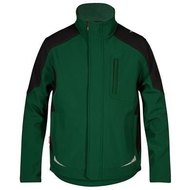 Engel Softshell-Jacke, Größe: XS, Farbe: Grün/Schwarz