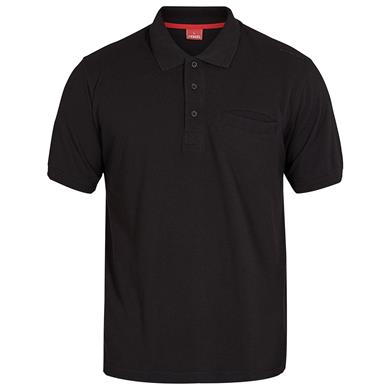 Engel Poloshirt mit Brusttasche, Größe: XS, Farbe: Schwarz