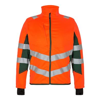 Engel Jacke, Größe: XS, Farbe: Orange/Grün