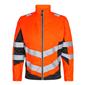 Engel Jacke, Größe: L, Farbe: Orange/Anthrazitgrau