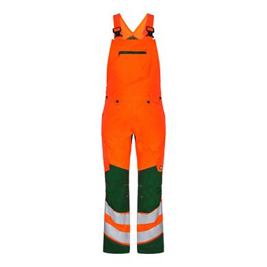 Engel Latzhose, Größe: 42, Farbe: Orange/Grün