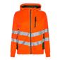 Engel Damen Sweat cardigan, Größe: XS, Farbe: Orange/Grün