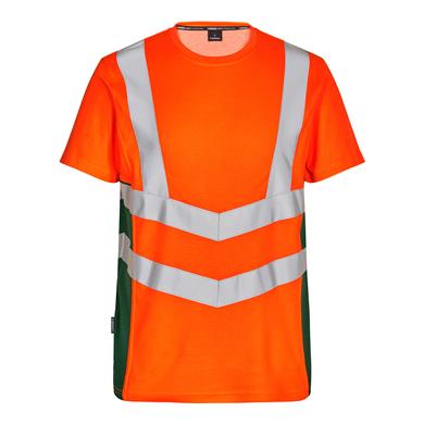 Engel T-Shirt S/S, Größe: XS, Farbe: Orange/Grün