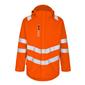 Engel Shell Parka-Jacke, Größe: XS, Farbe: Orange