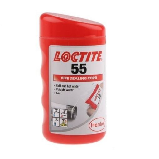 LOCTITE 55, 160m Loctite Gewindedichtfaden mit Gas- und Trinkwasserfreigabe 
