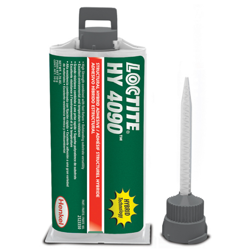 LOCTITE HY 4090, 50g Doppelkammerkartusche ISO 10993 Freigabe/ Medizin, schneller, gute Feuchtigkeits-, Chemikalien- und Temperaturbeständigkei 
