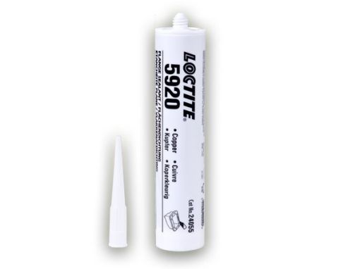 LOCTITE SI 5920, 300ml Kartusche, Farbe: Kupfer 1K Silikon, Flächendichtung, Hochtemperaturbeständig 