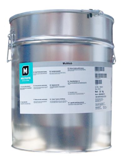 Molykote MULTILUB, 20kg Gebinde Hochleistungsschmierfett  