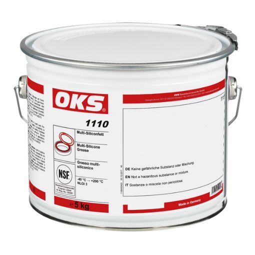OKS 1110, 5kg Hobbock Silikonfett lebensmittelecht  