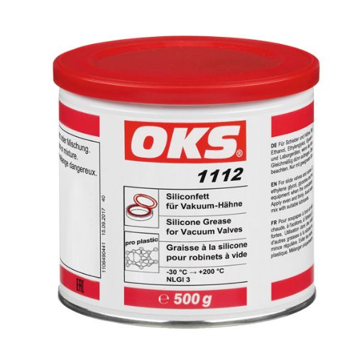 OKS 1112, 500g Dose Silikonfett für Vakuum-Hähne  