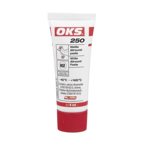 OKS 250, 8ml Tube Weiße Allroundpaste, metallfrei  