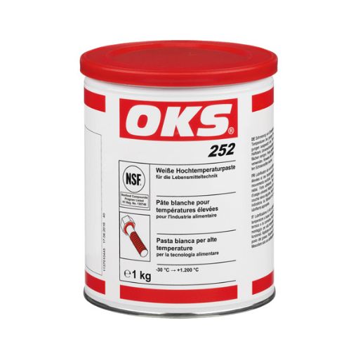 OKS 252, 1kg Dose Weiße Hochtemperaturpaste für die Lebensmitteltechnik  