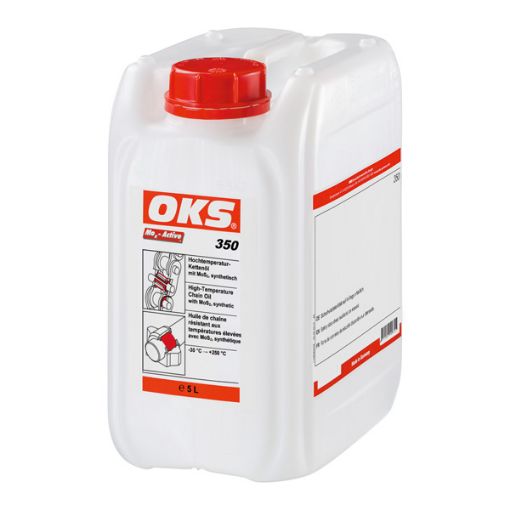 OKS 350, 5L Kanister Hochtemperatur-Kettenöl mit MoS, synthetisch  