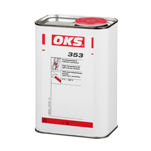 OKS 353, 1L Flasche Hochtemperaturöl, hellfarbig, synthetisch  