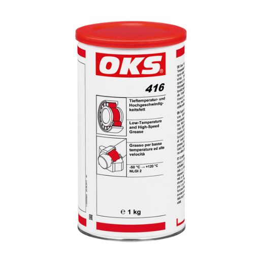 OKS 416, 1kg Dose Tieftemperatur- und Hochgeschwindigkeitsfett  