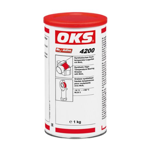 OKS 4200, 1kg Dose Synthetisches Hochtemperatur-Lagerfett mit MoS  