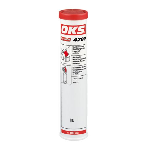 OKS 4200, 400ml Kartusche Synthetisches Hochtemperatur-Lagerfett mit MoS  