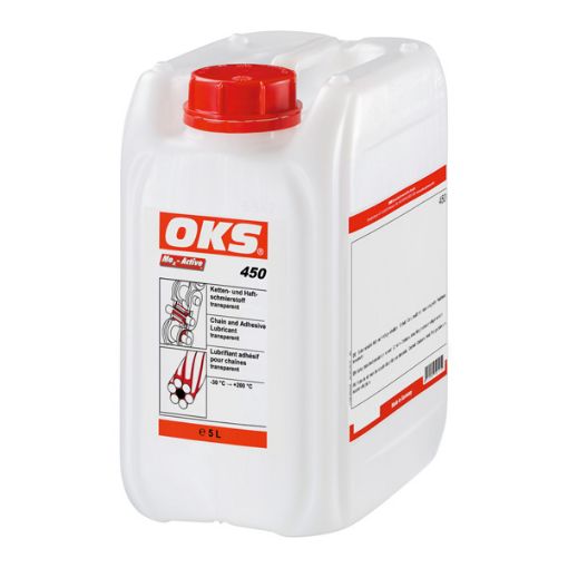 OKS 450, 5L Kanister Ketten- und Haftschmierstoff, transparent  