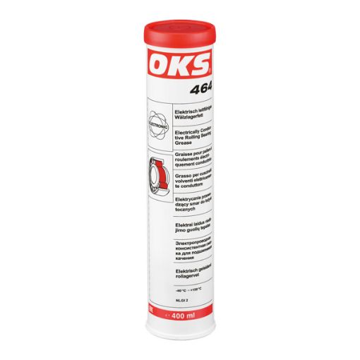 OKS 464, 400ml Kartusche Elektrisch leitfähiges Wälzlagerfett  