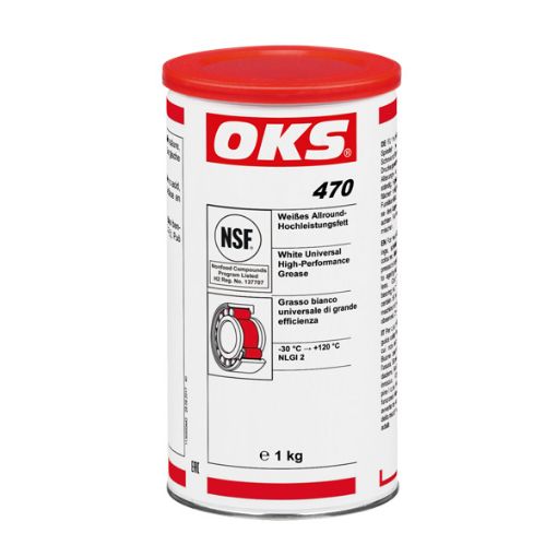 OKS 470, 1kg Dose Weißes Allround-Hochleistungsfett  