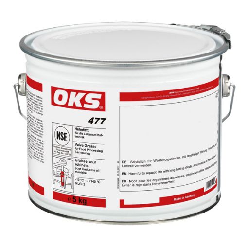 OKS 477, 5kg Hobbock Hahnfett für die Lebensmitteltechnik  