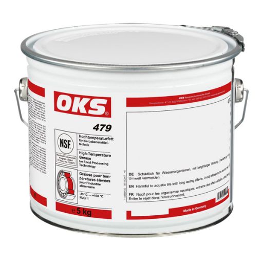 OKS 479, 5kg Hobbock Hochtemperaturfett für die Lebensmitteltechnik  