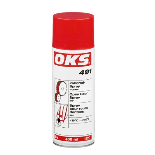 OKS 491, 400ml Spraydose Zahnrad-Spray, trocken  