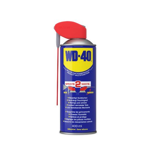 WD40 Spray, 400ml Spraydose Smart Straw Multifunktionsspray 