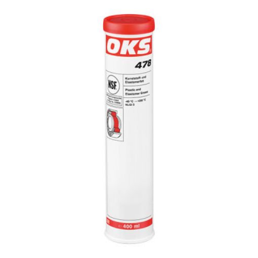 OKS 478, 400ml Kartusche Kunststofffett, Elastomerfett  