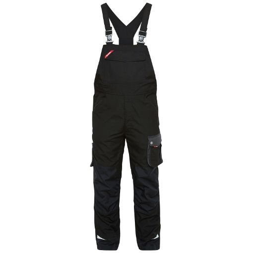 Engel Latzhose, Größe: 46, Farbe: Schwarz/Anthrazitgrau 3810-254-2079  