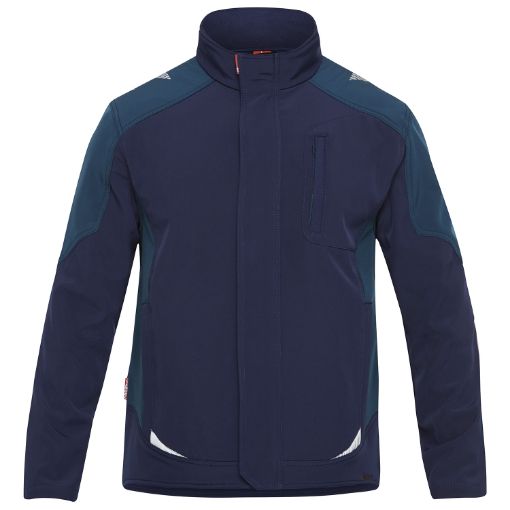 Engel Softshell-Jacke, Größe: 3XL, Farbe: Blue Ink/Dark Petrol 8810-229-16577  