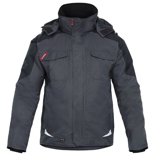 Engel Winterjacke, Größe: XS, Farbe: Anthrazitgrau/Schwarz 1410-354-7920  