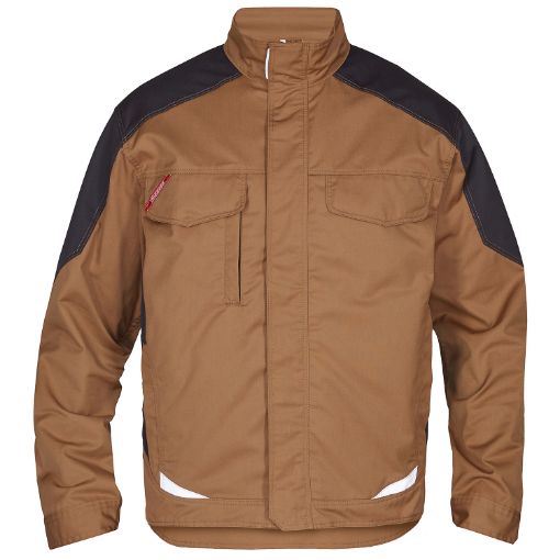Engel Arbeitsjacke, Größe: L, Farbe: Toffee Brown/Anthrazitgrau 1290-880-4179  