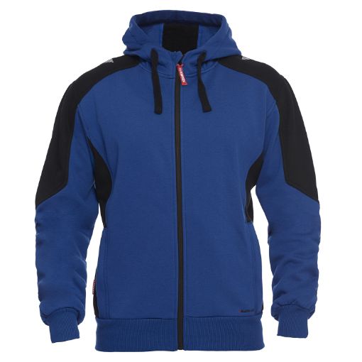 Engel Sweat Cardigan, Größe: L, Farbe: Surfer Blue/Schwarz 8820-233-73720  