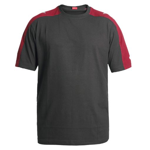 Engel T-Shirt, Größe: M, Farbe: Anthrazitgrau/Tomato Red 9810-141-79757  
