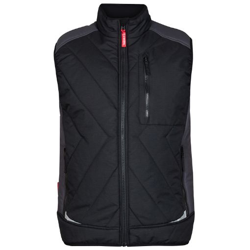 Engel Winterweste, Größe: XS, Farbe: Schwarz/Anthrazitgrau 5850-193-2079  