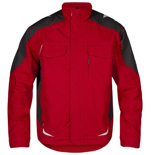 Engel Arbeitsjacke, Größe: XS, Farbe: Tomatenrot/Anthrazitgrau 1810-254-75779  