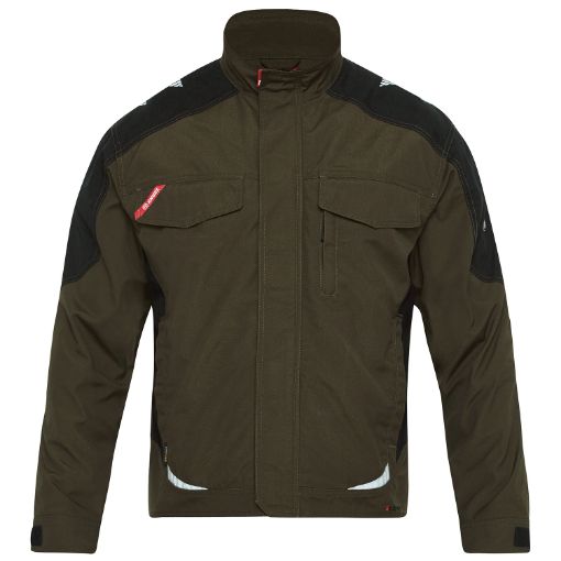 Engel Arbeitsjacke, Größe: 5XL, Farbe: Forest Green/Schwarz 1810-254-5320  