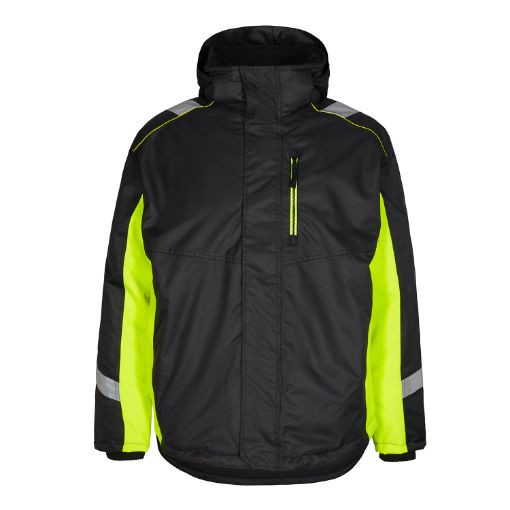 Engel Winterjacke, Größe: 5XL, Farbe: Schwarz/Gelb 1871-354-2038  