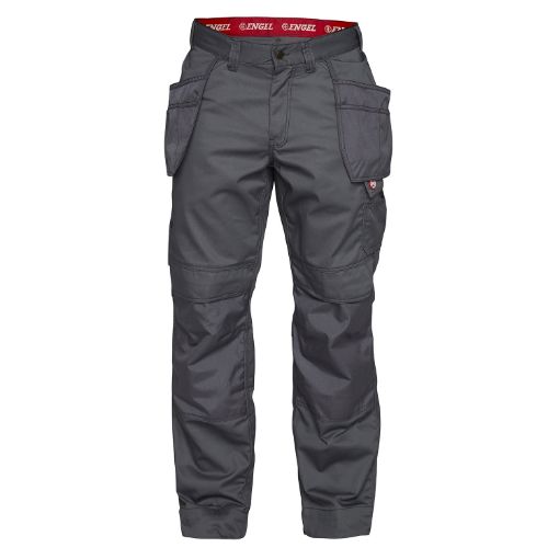 Engel Handwerkerhose mit Holstertaschen, Größe: 68, Farbe: Grau 2761-630-25  