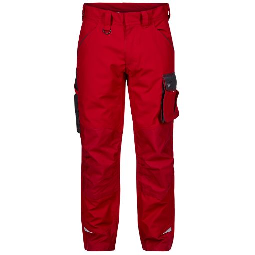 Engel Arbeitshose, Größe: 50, Farbe: Tomato Red/Anthrazitgrau 2810-254-75779  