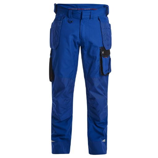 Engel Arbeitshose mit Holstertaschen, Größe: 68, Farbe: Surfer Blue/Schwarz 2811-254-73720  