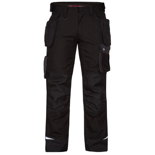 Engel Arbeitshose mit Holstertaschen, Größe: 27, Farbe: Schwarz/Anthrazitgrau 2811-254-2079  