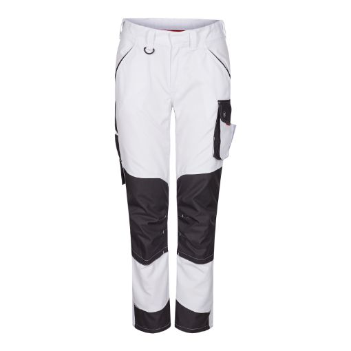 Engel Damenbundhose, Größe: 40, Farbe: Weiss/Anthrazitgrau 2815-254-379  