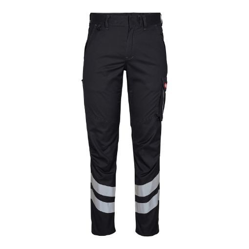 Engel Servicehose mit Reflexionstreifen, Größe: 106, Farbe: Schwarz 2872-217-20  